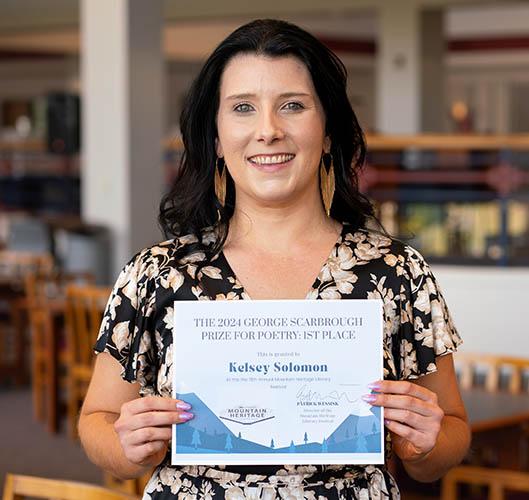 Solomon Honored for Poetry