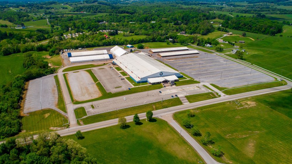 RV parking at the Great Smoky Mountains Expo Center