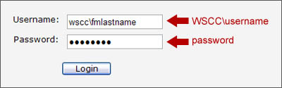 How to log-in to the TSR System