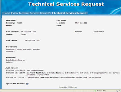 How to log-in to the TSR System