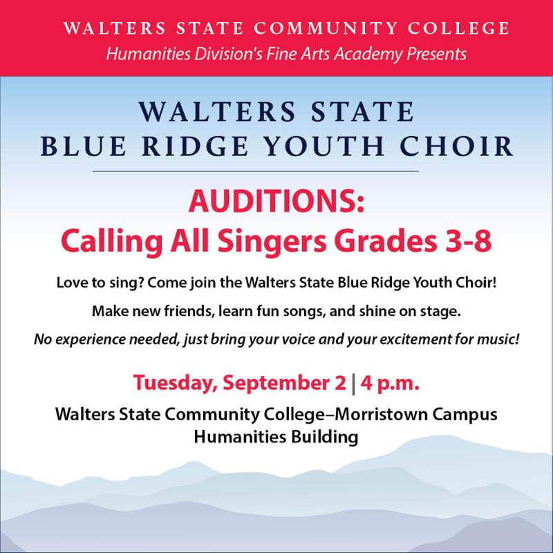 Blue Ridge Youth Choir Seeks Singers in Grades Three Through Eight