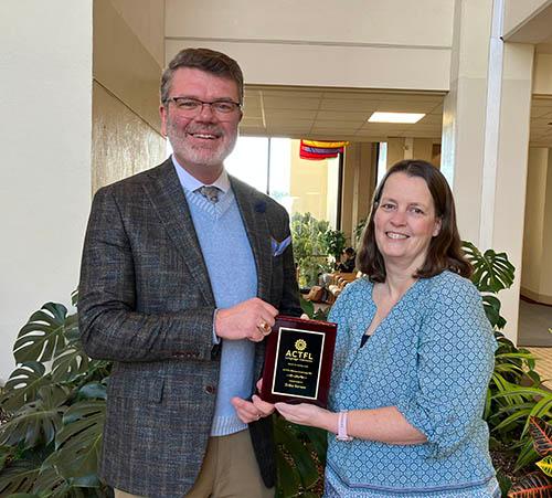 Stevens Honored for Innovative Teaching