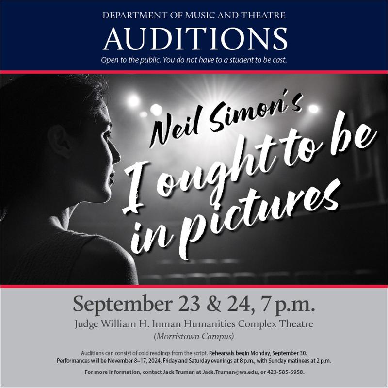 Auditions Planned for Neil Simon Play