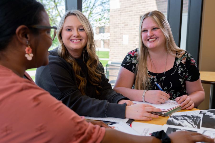Students learning at Walters State.