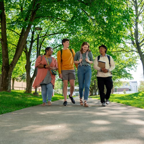 Students on the Walters State Campus