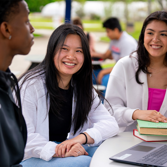 Students on the Walters State campus