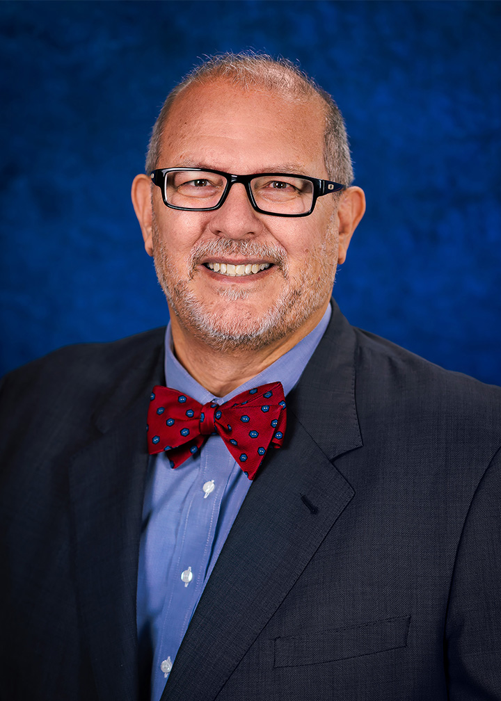 A portrait of Saul Reyes