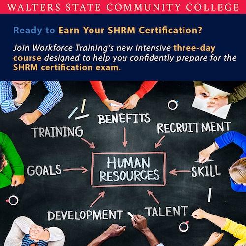 New SHRM Intensive Course Debuts at Walters State