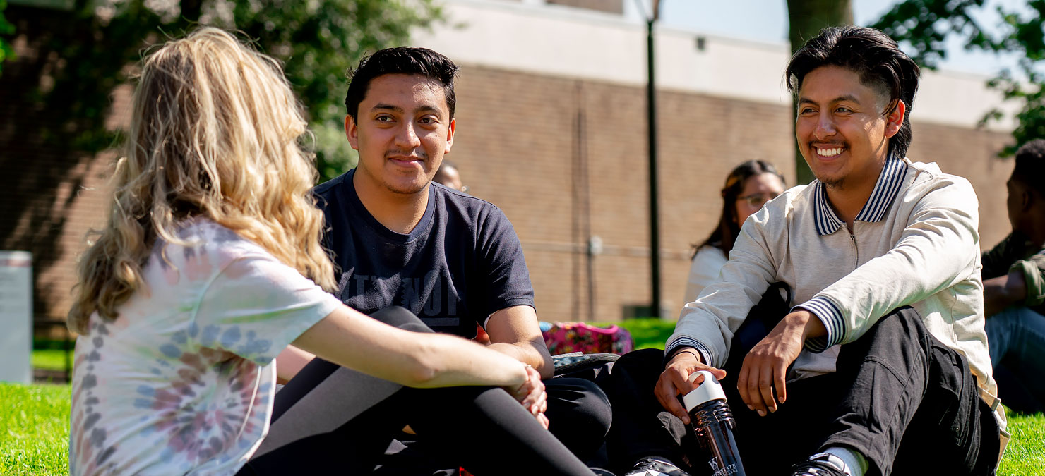 Students attending Walters State Community College.