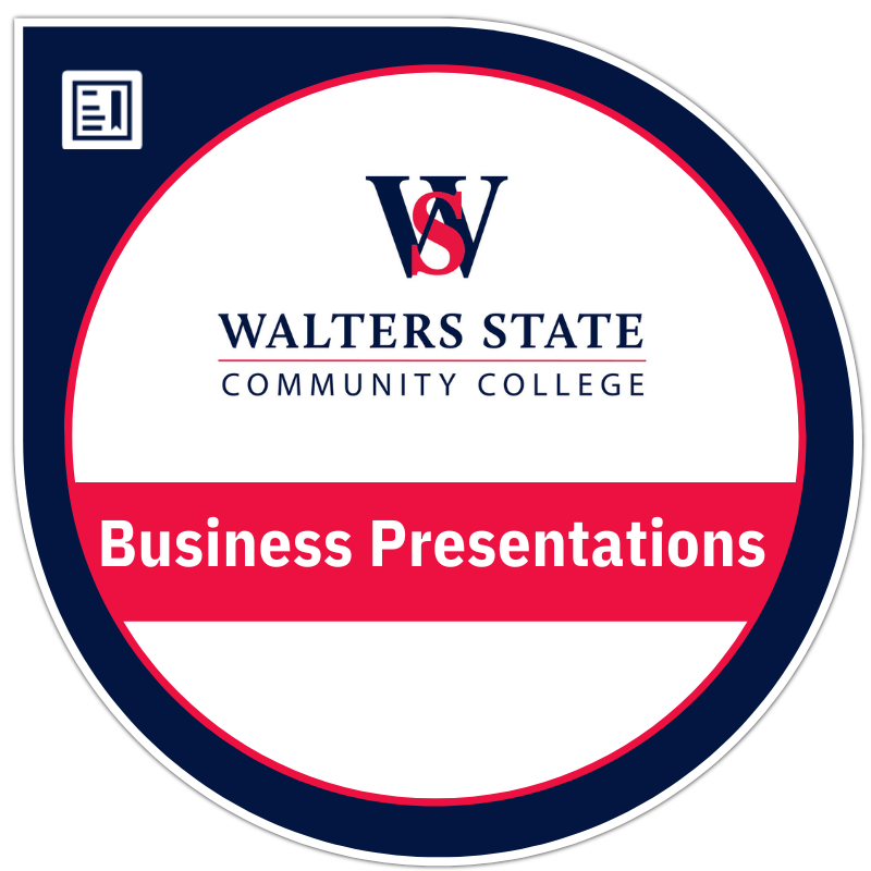Business Presentations Badge