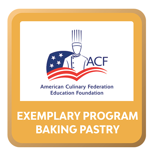 Culinary program badge for baking and pastry.