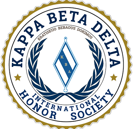 Kappa Beta Delta seal