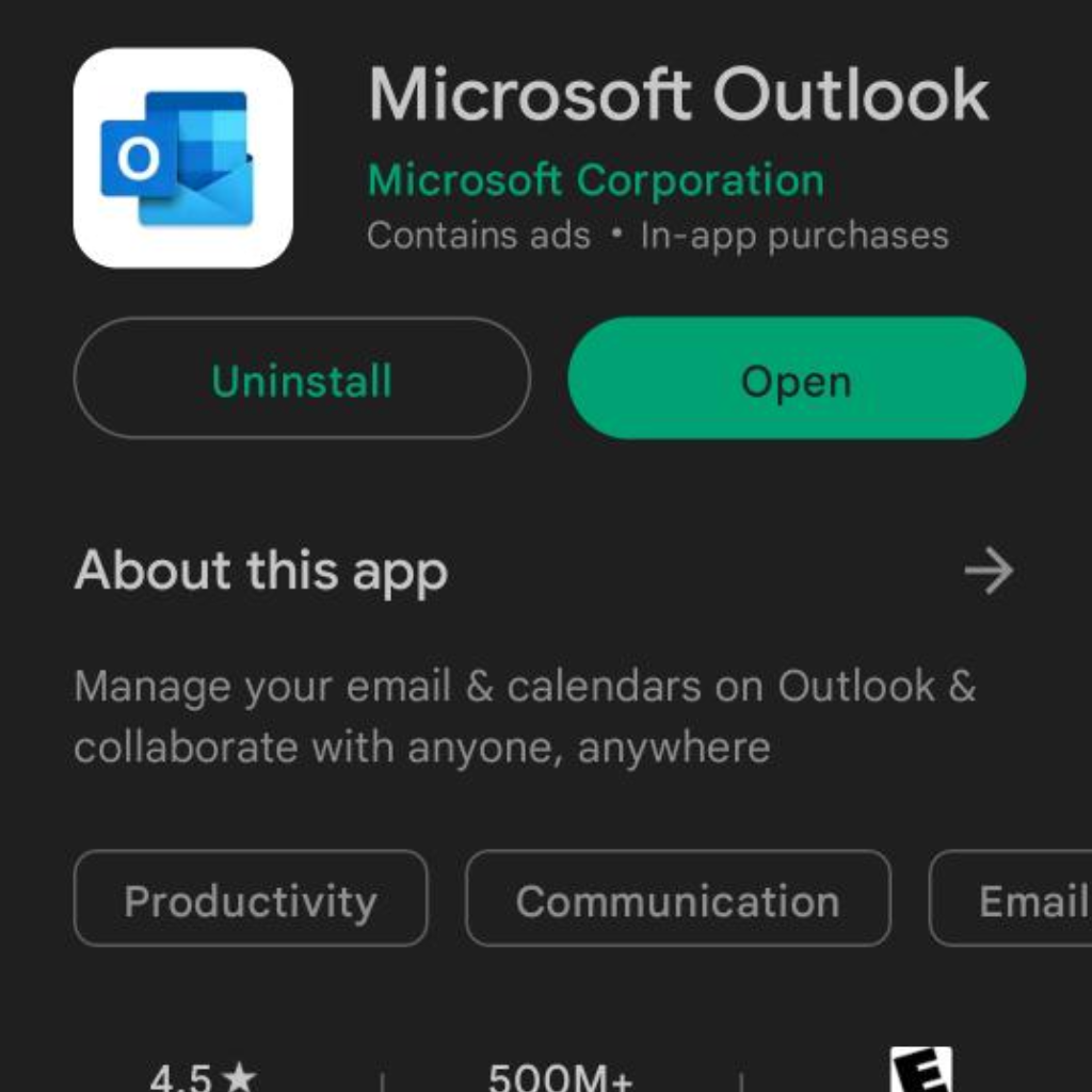 Guide to Senators Mail for Mobile Devices